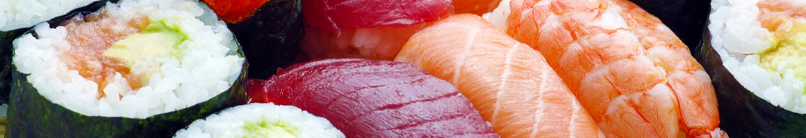 Eating Japanese Seafood Sushi at Yoshimatsu Japanese Eatery restaurant in Tucson, AZ.